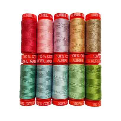 AURIfil Lori Holt Prairie Thread Collection