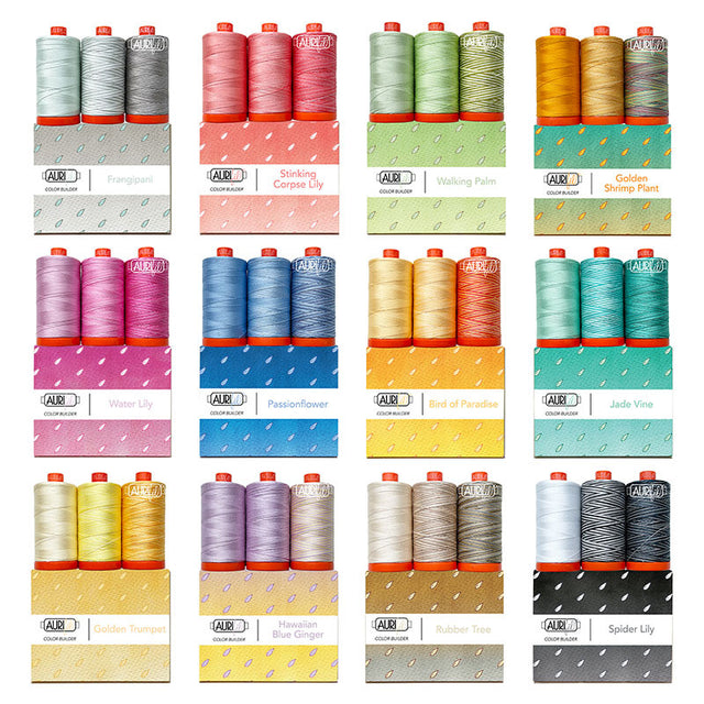 AURIfil™ Rainforest Color Builder Thread of the Month Primary Image