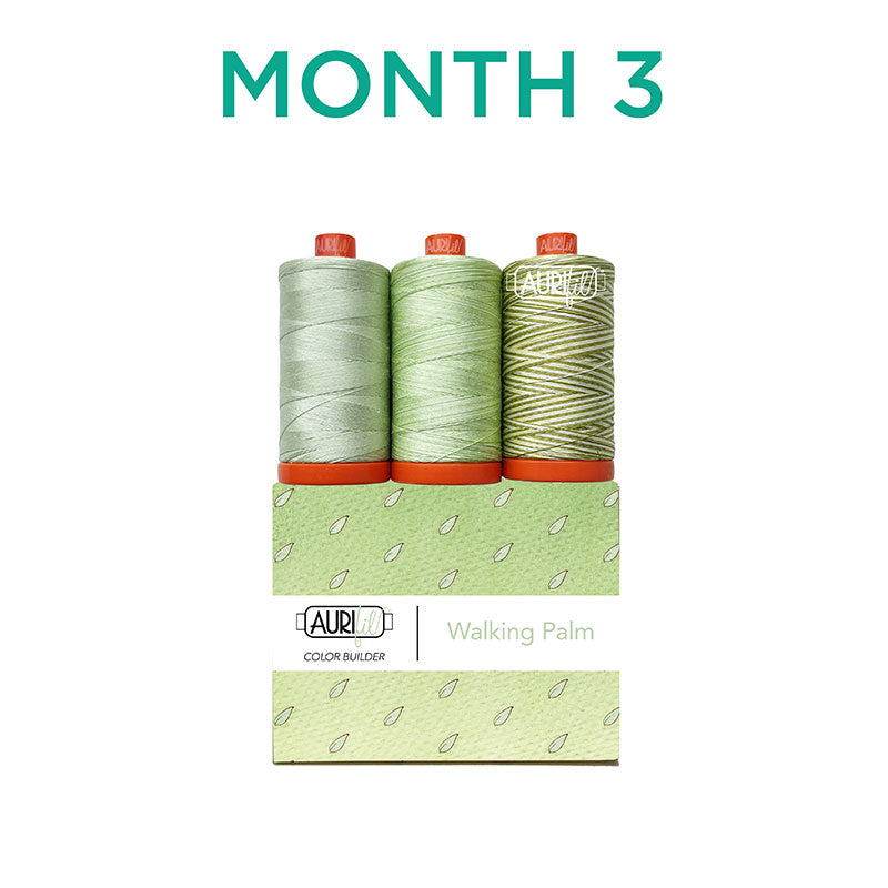 AURIfil™ Rainforest Color Builder Thread of the Month Alternative View #3