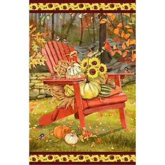 Autumn Afternoon - Autumn Rust Multi Panel