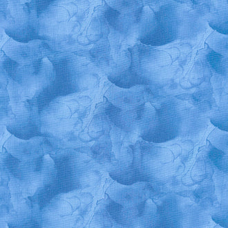 Awakenings - Watercolor Texture Blue Yardage