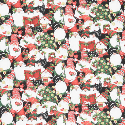 Baby It's Gnomes Out - Packed Gnomes Multi Yardage