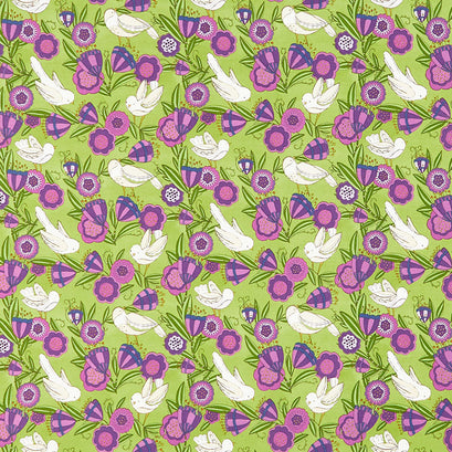 Pansy's Posies - Birdies In The Posies Leaf Yardage