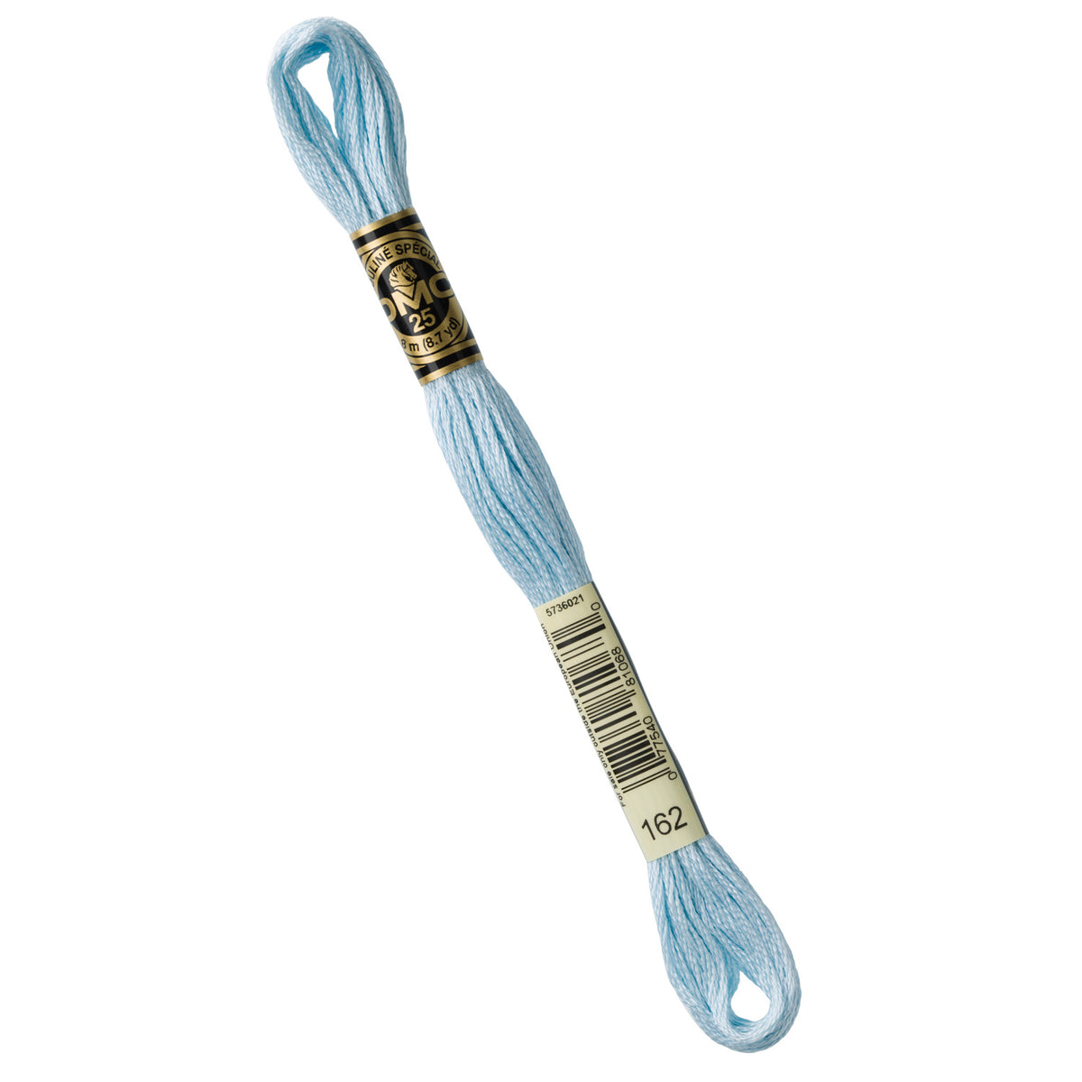 162 Blue Thread DMC Embroidery Floss - 162 Ultra Very Light Blue