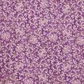 Joli Bijou - Lace Aubergine Metallic Yardage Primary Image