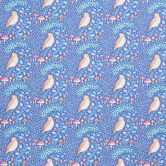 Hibernation - Sleepybird Denim Yardage