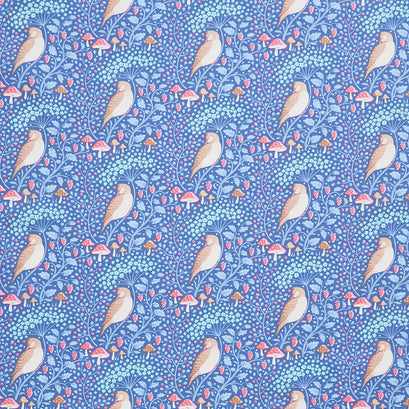 Hibernation - Sleepybird Denim Yardage