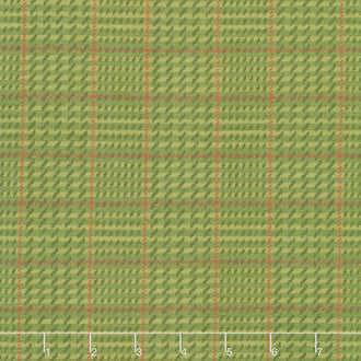 Autumn Gatherings Flannel - Acid Plaid Grass Yardage