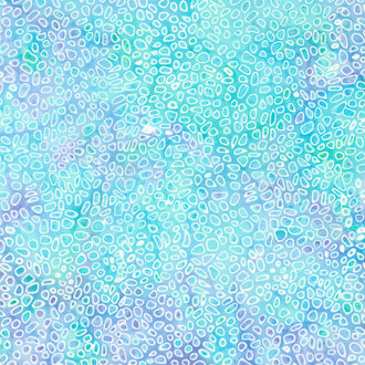 Morning Glory Batiks - Cheerios Teal Cool Water Yardage