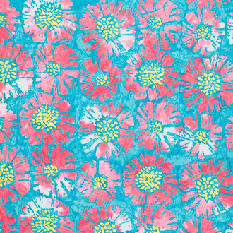 Meadow Fresh - Daisies Azalea Yardage