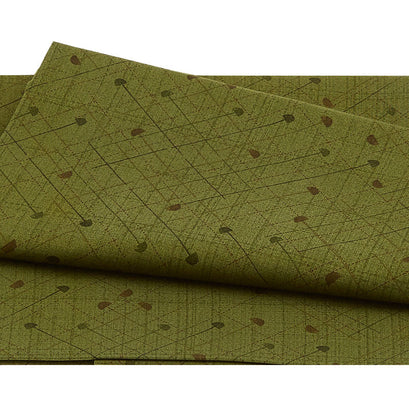 Time Well Spent - Arrow Plaid Green 2 Yard Cut