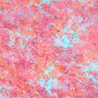 Meadow Fresh - Carnations Lilac Yardage
