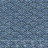 Shibori Blues - Waves Indigo Yardage Primary Image