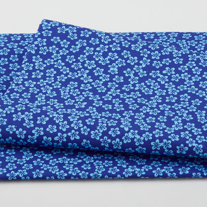 Annabell - Blue Tonal Royal 2 Yard Cut