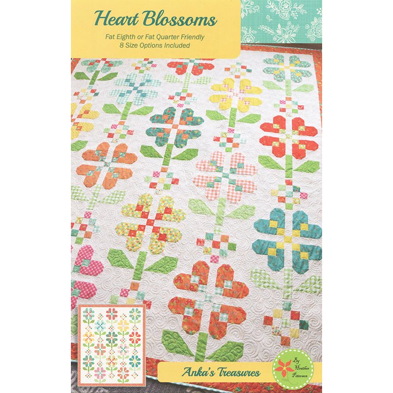 Heart Blossoms Quilt Pattern Primary Image