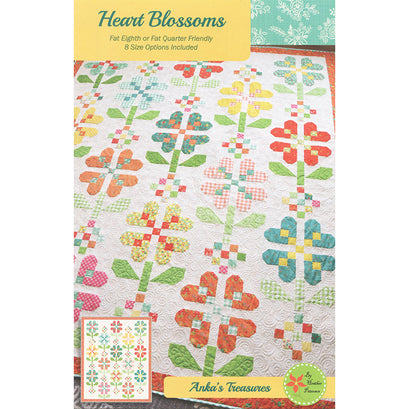 Heart Blossoms Quilt Pattern