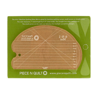 4-N-1 Mini Machine Quilting Ruler