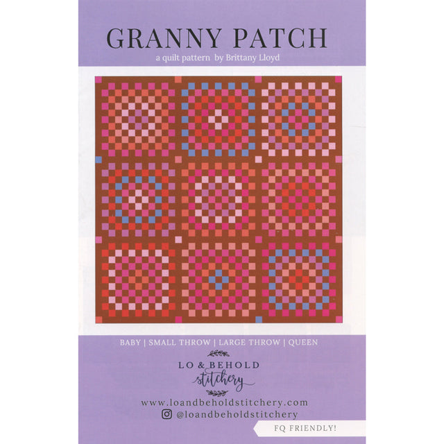 Granny Patch Quilt Pattern Primary Image