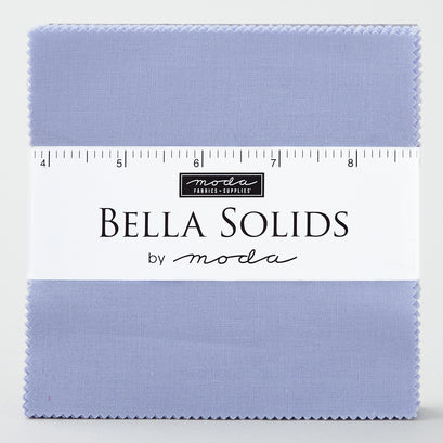 Bella Solids Baby Blue Charm Pack
