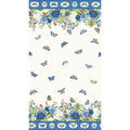 Something Blue - Butterfly Double Border Cream Multi Yardage Alternative View #1