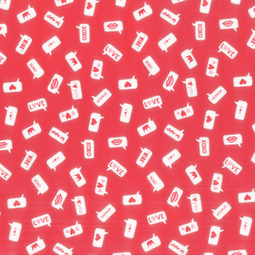 XOXO (Moda) - Modern Love Lipstick Yardage Primary Image