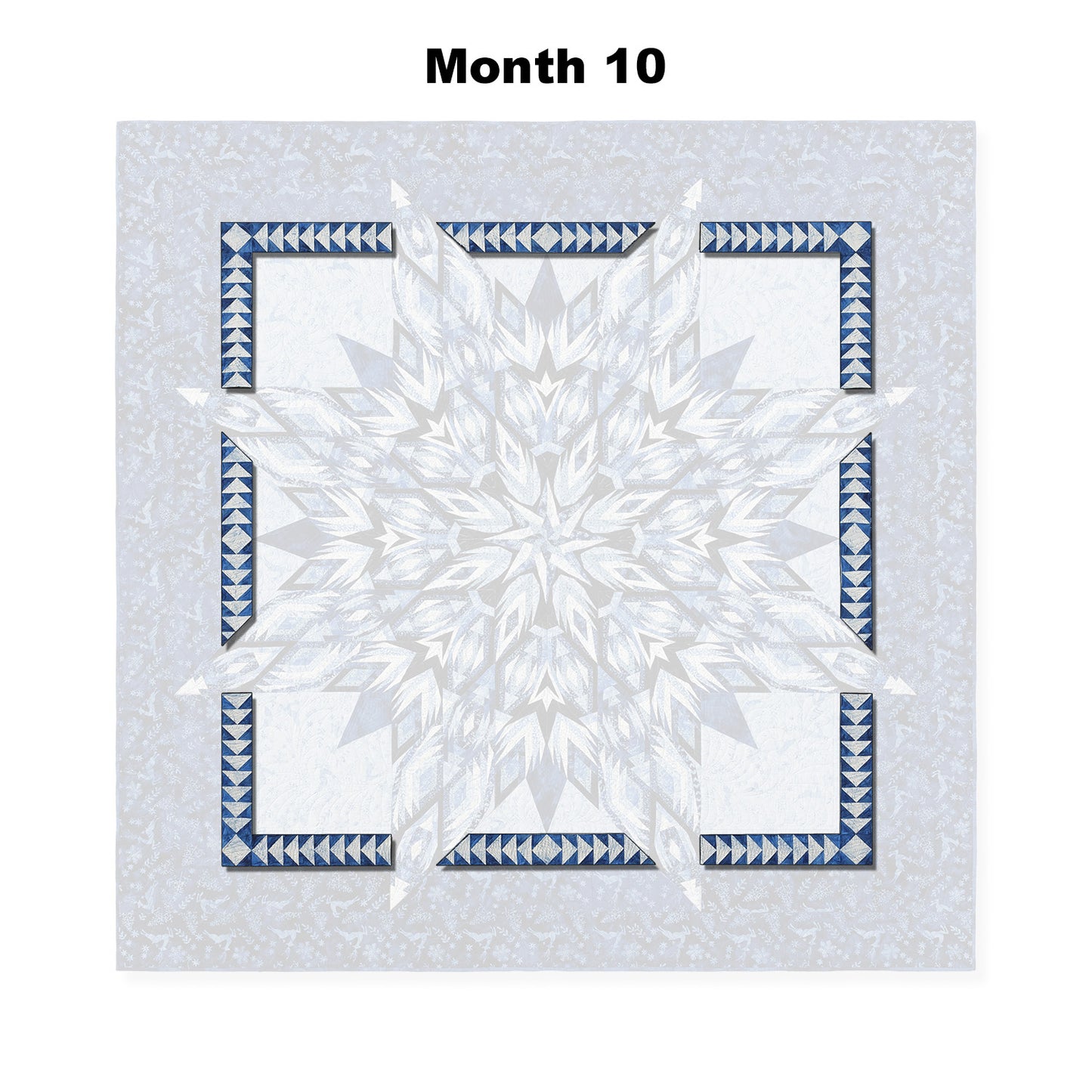 Winter's Glow Block of the Month Alternative View #11