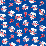 MLB - Philadelphia Phillies Blue Red Yardage Primary Image