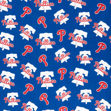 MLB - Philadelphia Phillies Blue Red Yardage Primary Image