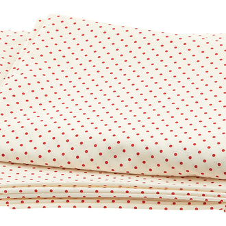 Swiss Dot Red 2 Yard Cut