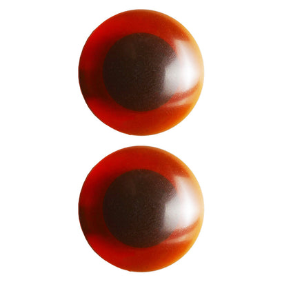 Eye Button - 10mm Brown