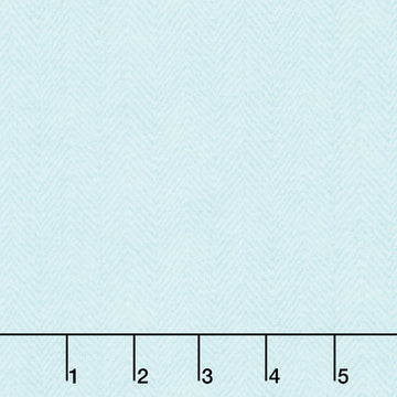 Little Lambies - Herringbone Aqua Yardage Primary Image