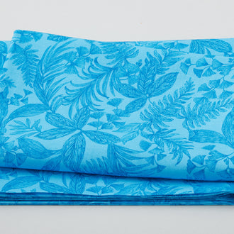 Exotica - Tropical Toile Azure 2 Yard Cut
