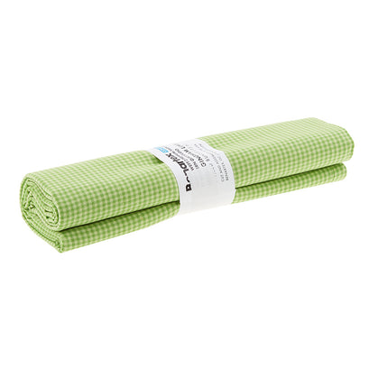 Warp & Weft 2 - Mini Gingham Lime 2 Yard Cut