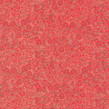 Holiday Blenders - Packed Metallic Scrolls Red Metallic Yardage Primary Image