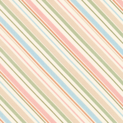 Blessed By Nature - Diagonal Stripe Multi Yardage