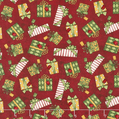 Santa's Big Night - Gift Toss Red Yardage