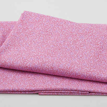 Best Bits - Triangles Pink 2 Yard Cut