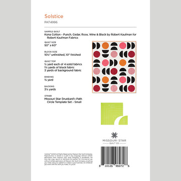 Digital Download - Solstice Quilt Pattern by Missouri Star Alternative View #1