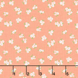 Homemade - Blossoms Coral Yardage Primary Image