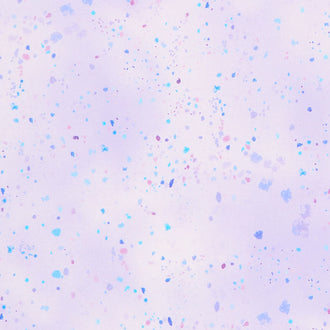 Hydrangea Bliss - Tossed Hydrangea Tiny Petals Lavender Yardage