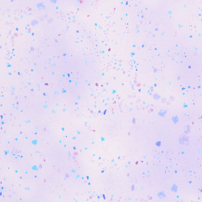 Hydrangea Bliss - Tossed Hydrangea Tiny Petals Lavender Yardage