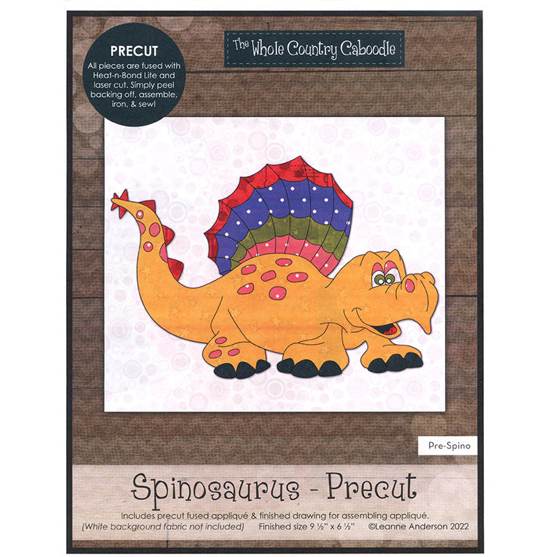 Spinosaurus Precut Fused Applique Pack Primary Image