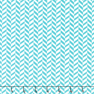 Effervescence - Herringbone Aqua Yardage