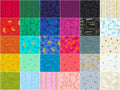 Brushy Favorites 5" Charm Square Alternative View #2