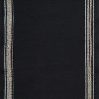 Toweling Basics - Narrow Border Black 16" Toweling Yardage