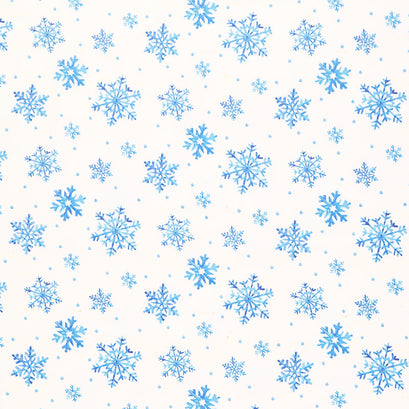 Monthly Placemat Coordinate - January Snowflakes Cream Yardage