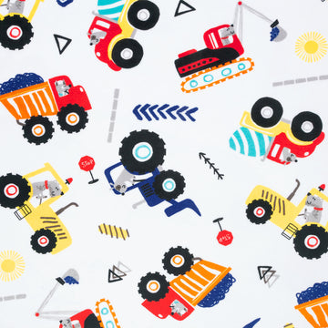 Cuddle® Prints - Hardhat Royal Yardage Primary Image