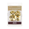 Sallie Tomato Double Faced Snap Together 1/2" Grommets - Gold Alternative View #1