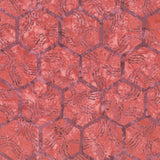 Chromatic Batiks - Hexies Red Burgundy Yardage Primary Image