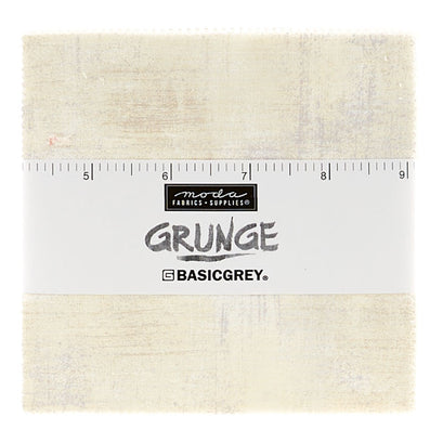 Grunge Basics - Crème Charm Pack